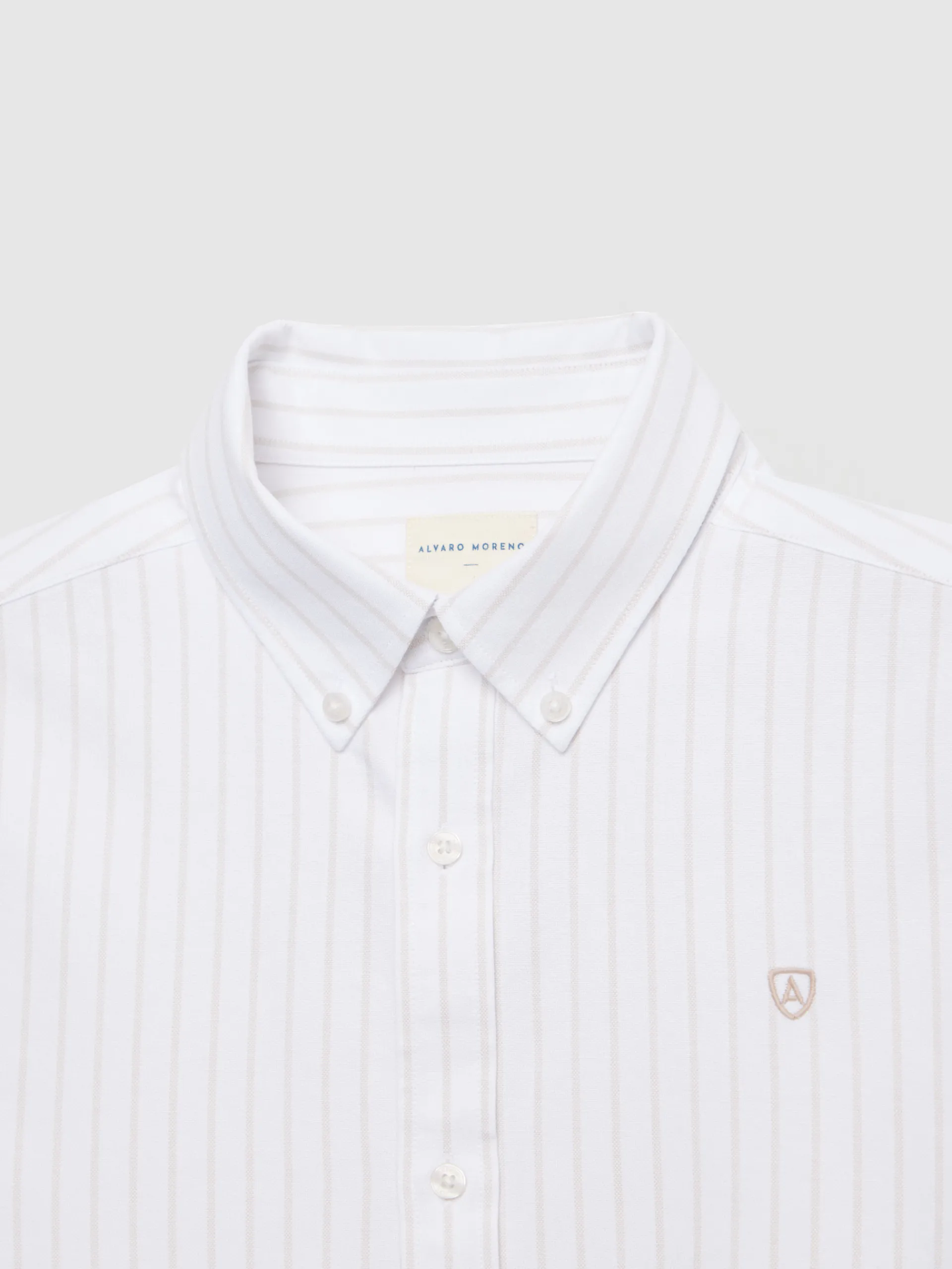 Oxford-Alvaro Moreno CAMISA OXFORD SUNNY Beige