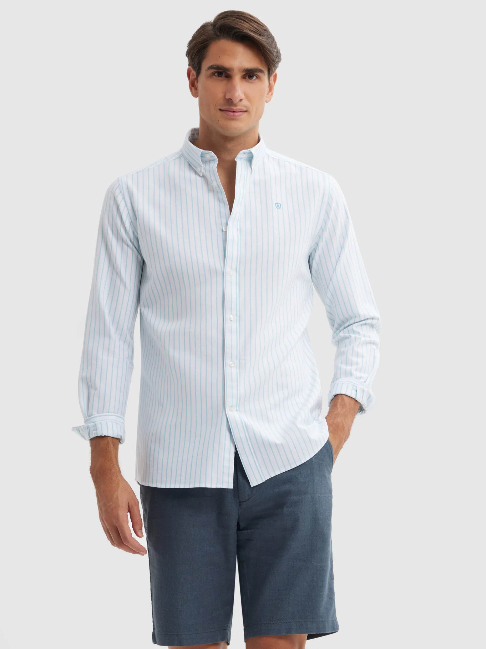 Oxford-Alvaro Moreno CAMISA OXFORD SUNNY Verde Agua