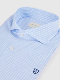 Camisas Vestir|Camisas Vestir-Alvaro Moreno CAMISA P. POINT DIPLO Celeste