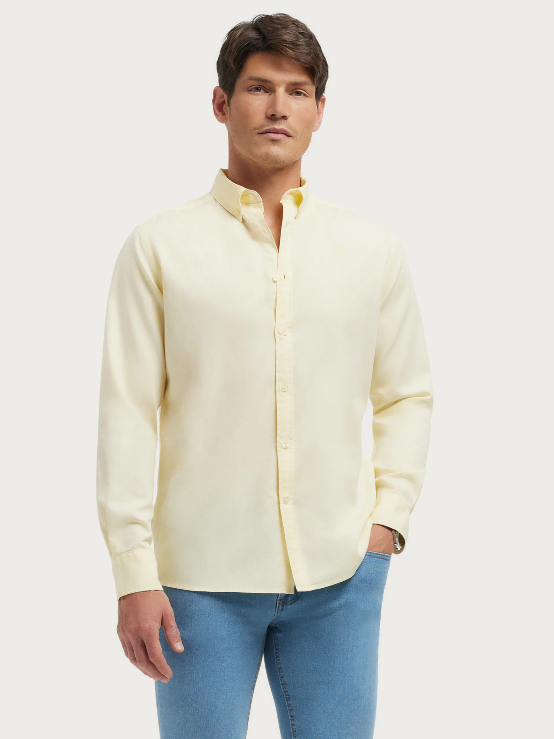 Casual-Alvaro Moreno CAMISA PANAMA DYE Amarillo