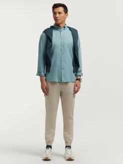 Casual-Alvaro Moreno CAMISA PANAMA DYE Azul