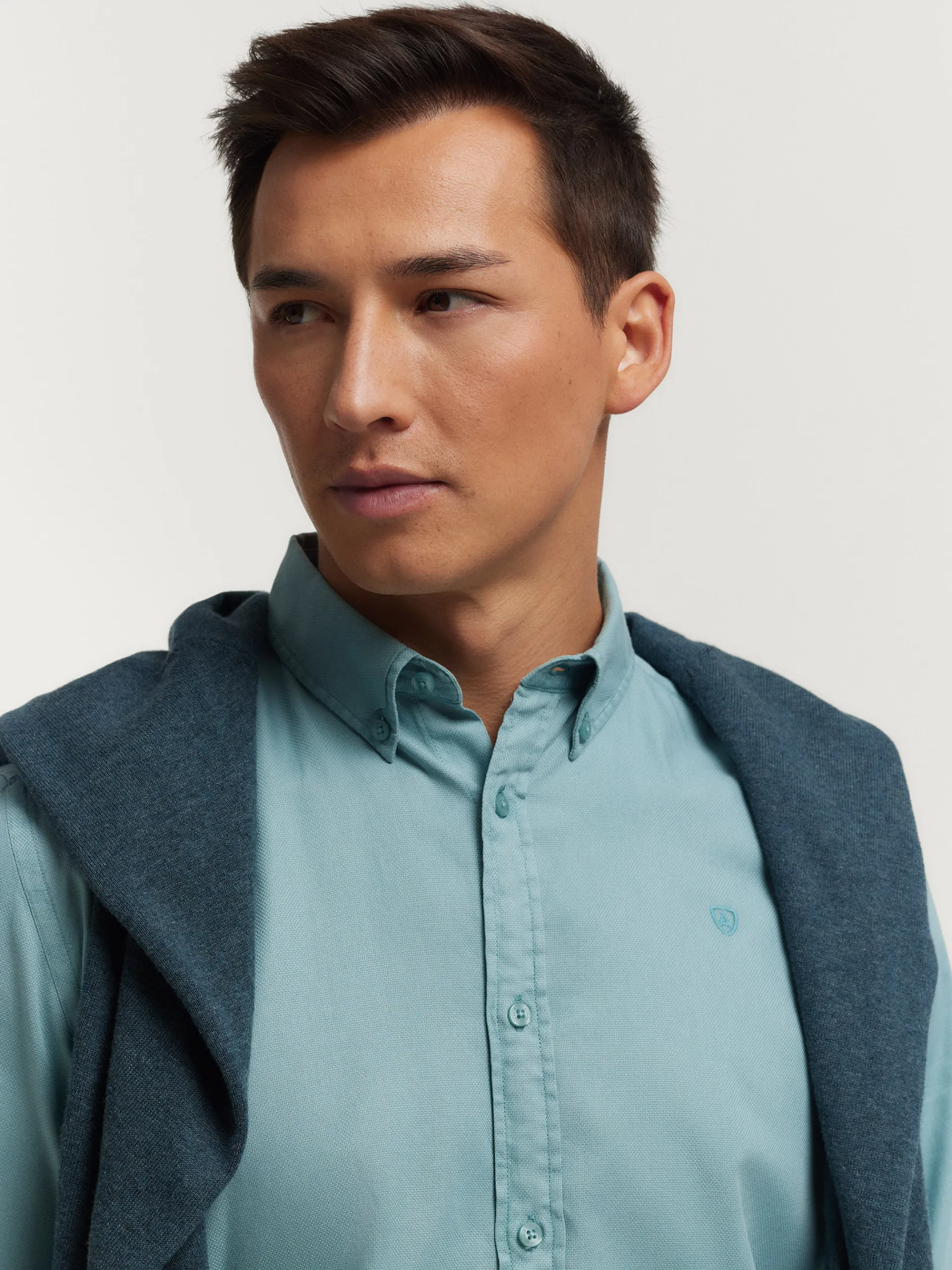 Casual-Alvaro Moreno CAMISA PANAMA DYE Azul