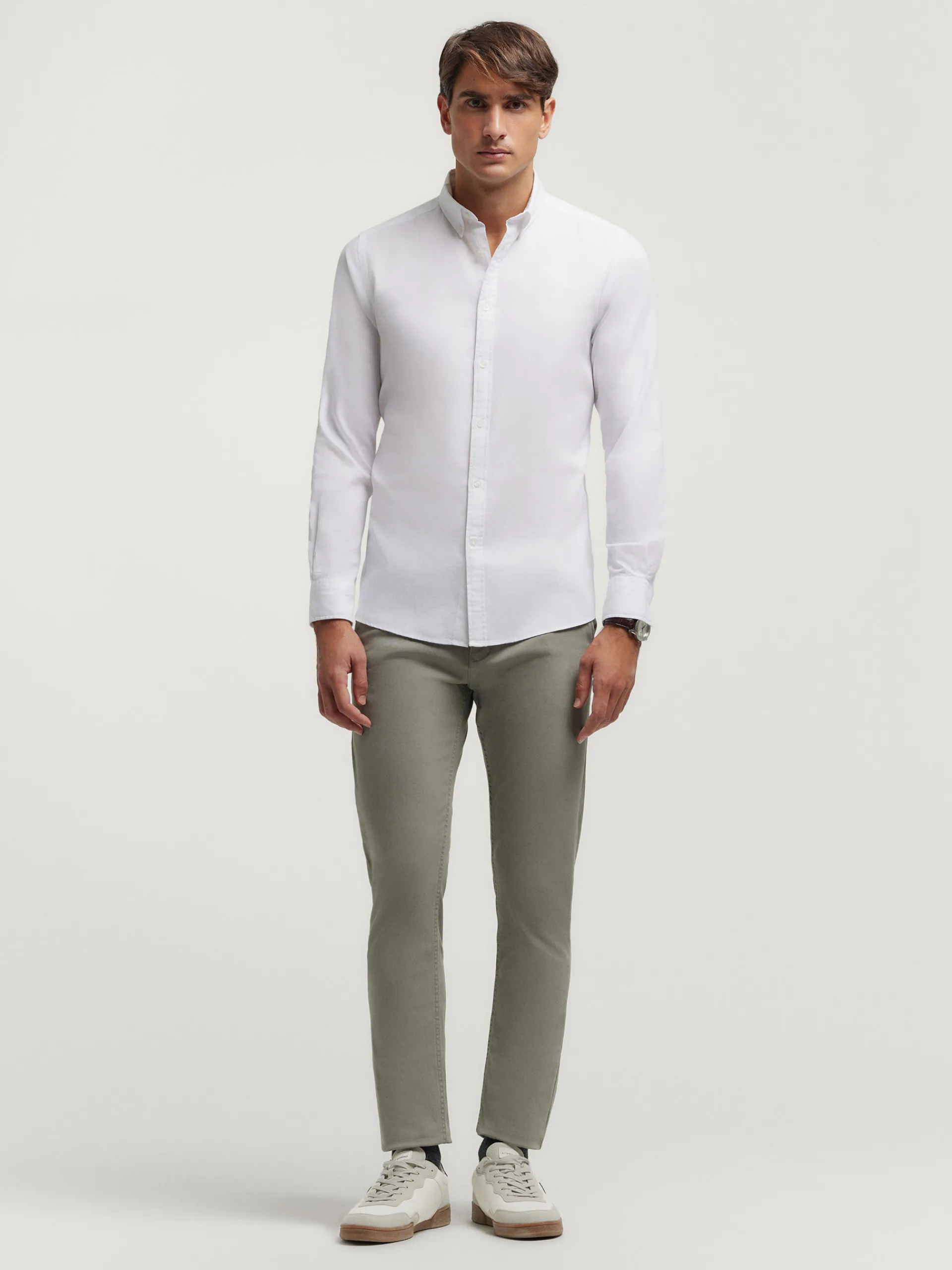 Casual-Alvaro Moreno CAMISA PANAMA DYE Blanco