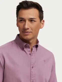 Casual-Alvaro Moreno CAMISA PANAMA DYE Burdeos