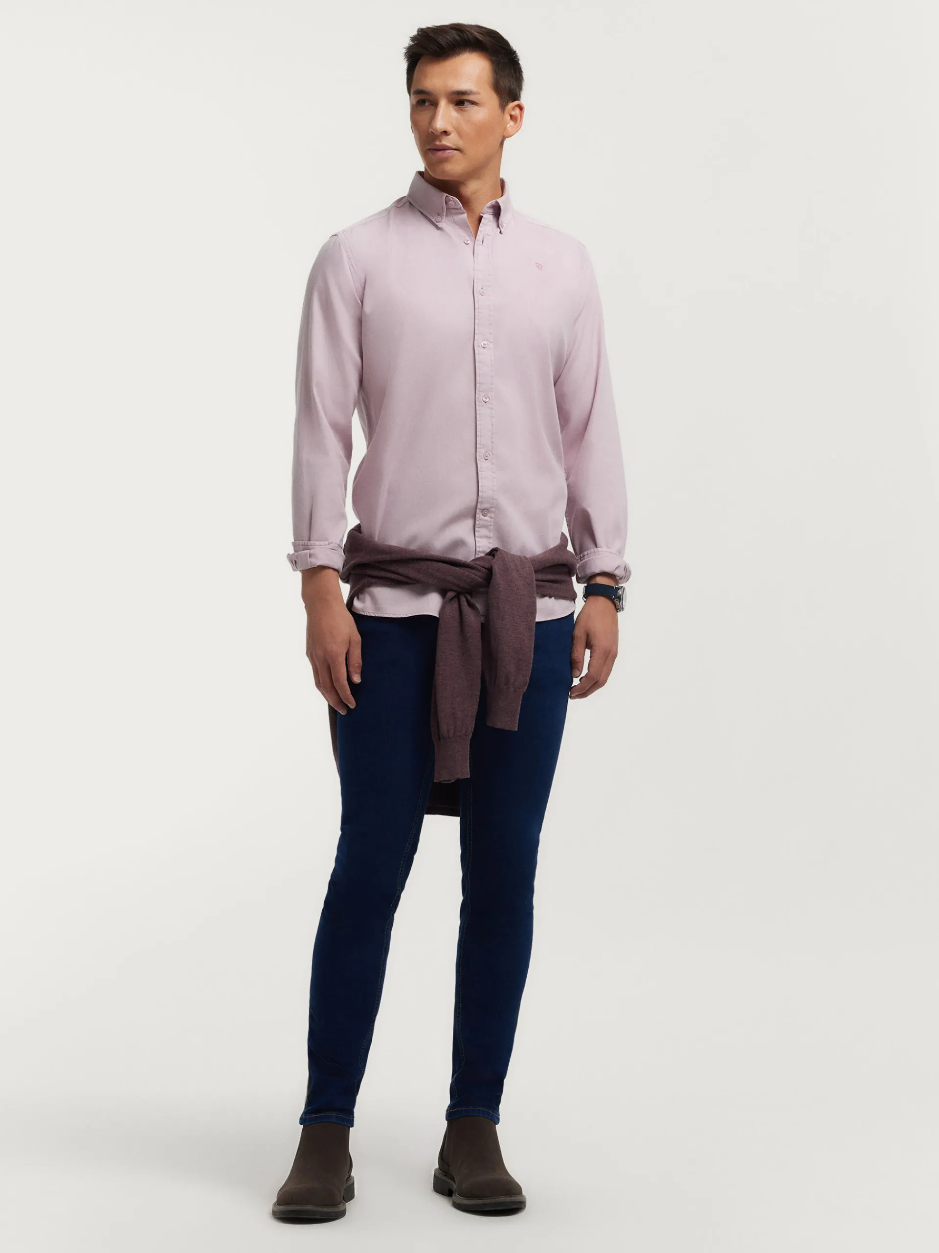 Casual-Alvaro Moreno CAMISA PANAMA DYE Rosa