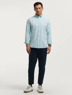 Casual-Alvaro Moreno CAMISA PANAMA DYE Verde Agua