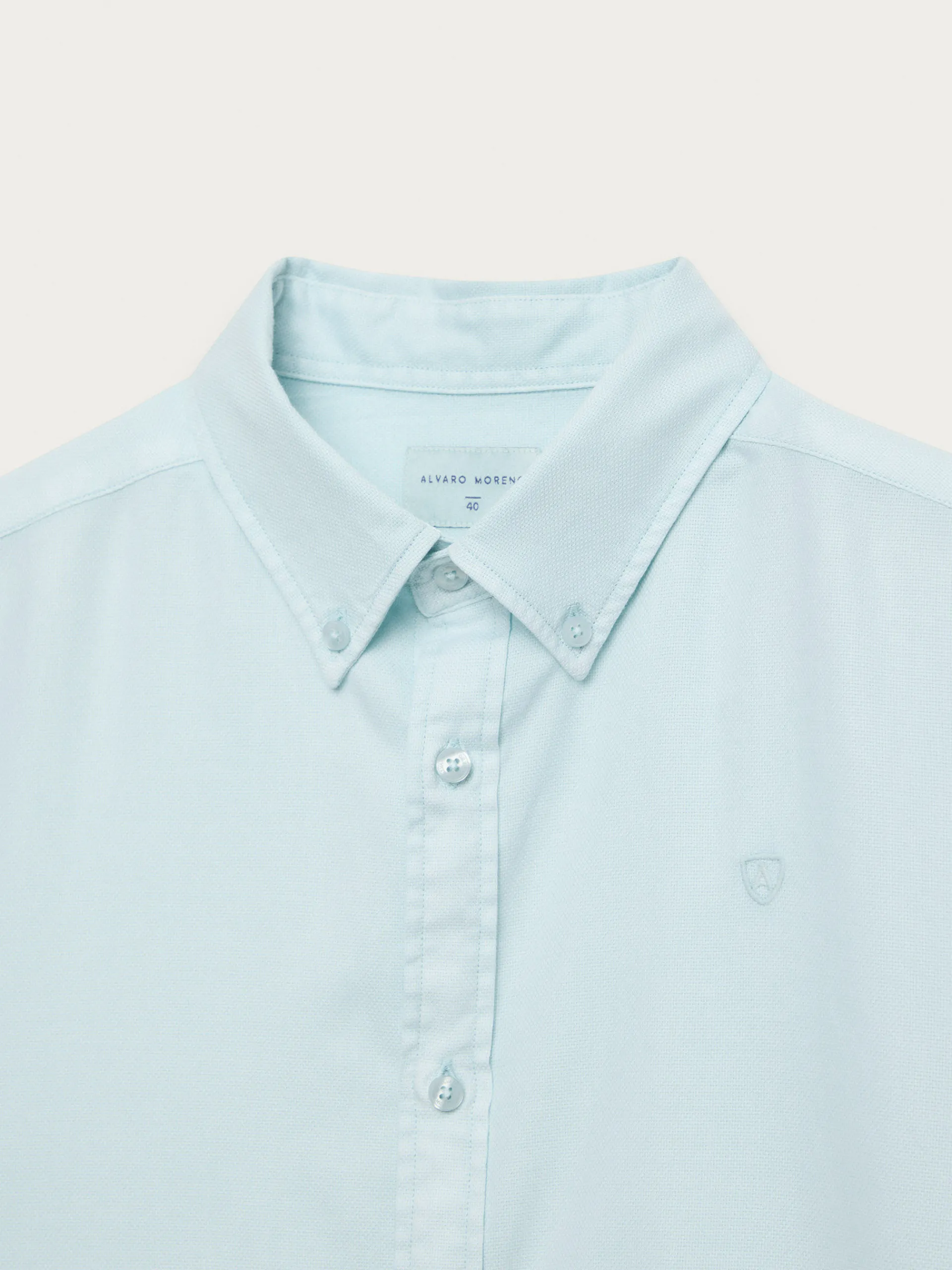 Casual-Alvaro Moreno CAMISA PANAMA DYE Verde Agua