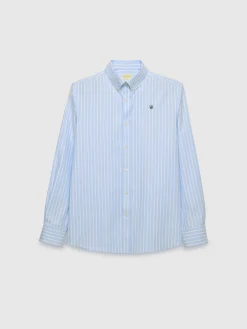 Casual-Alvaro Moreno CAMISA RAYAS DUTTON Celeste