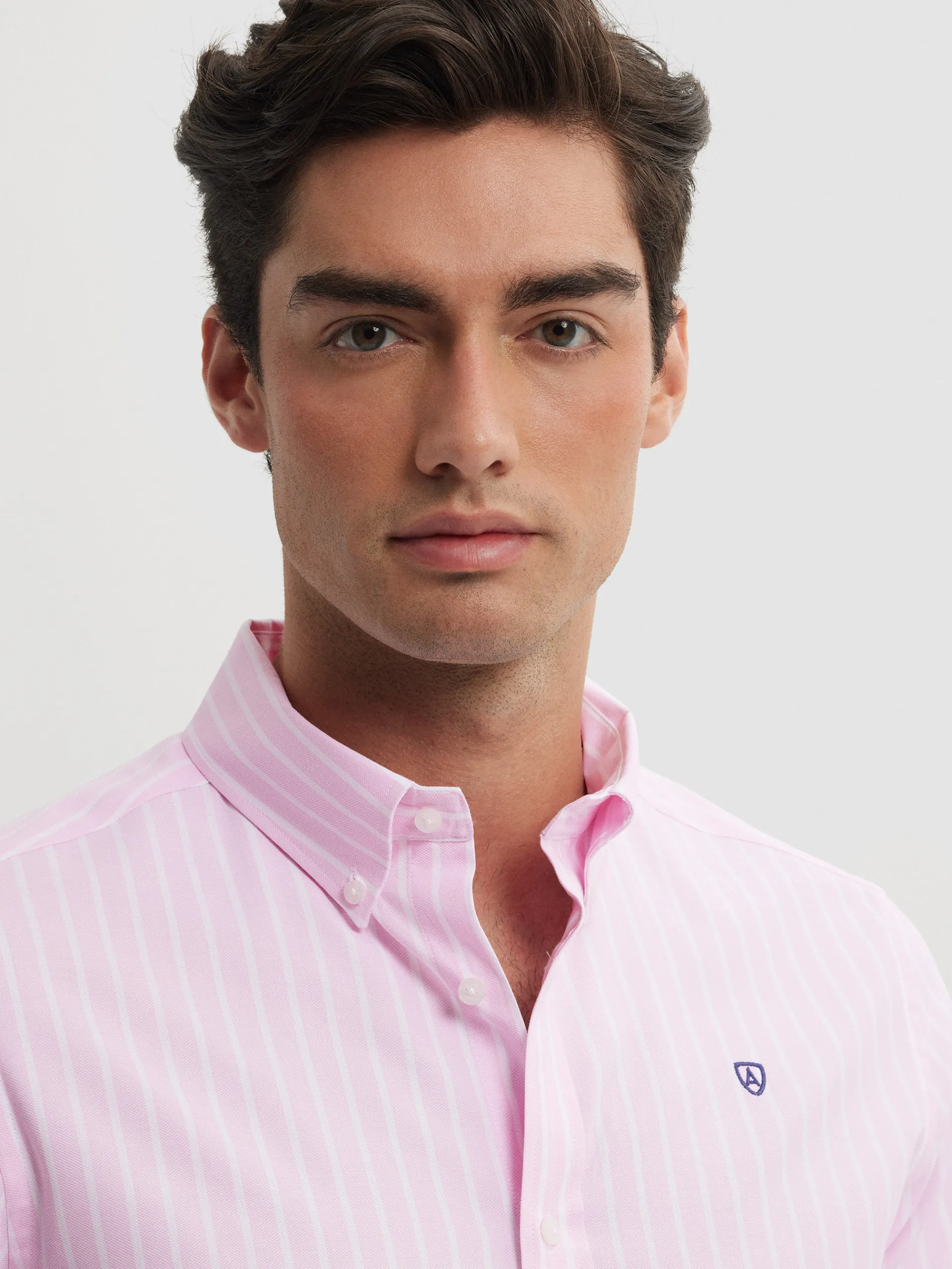 Casual-Alvaro Moreno CAMISA RAYAS DUTTON Rosa