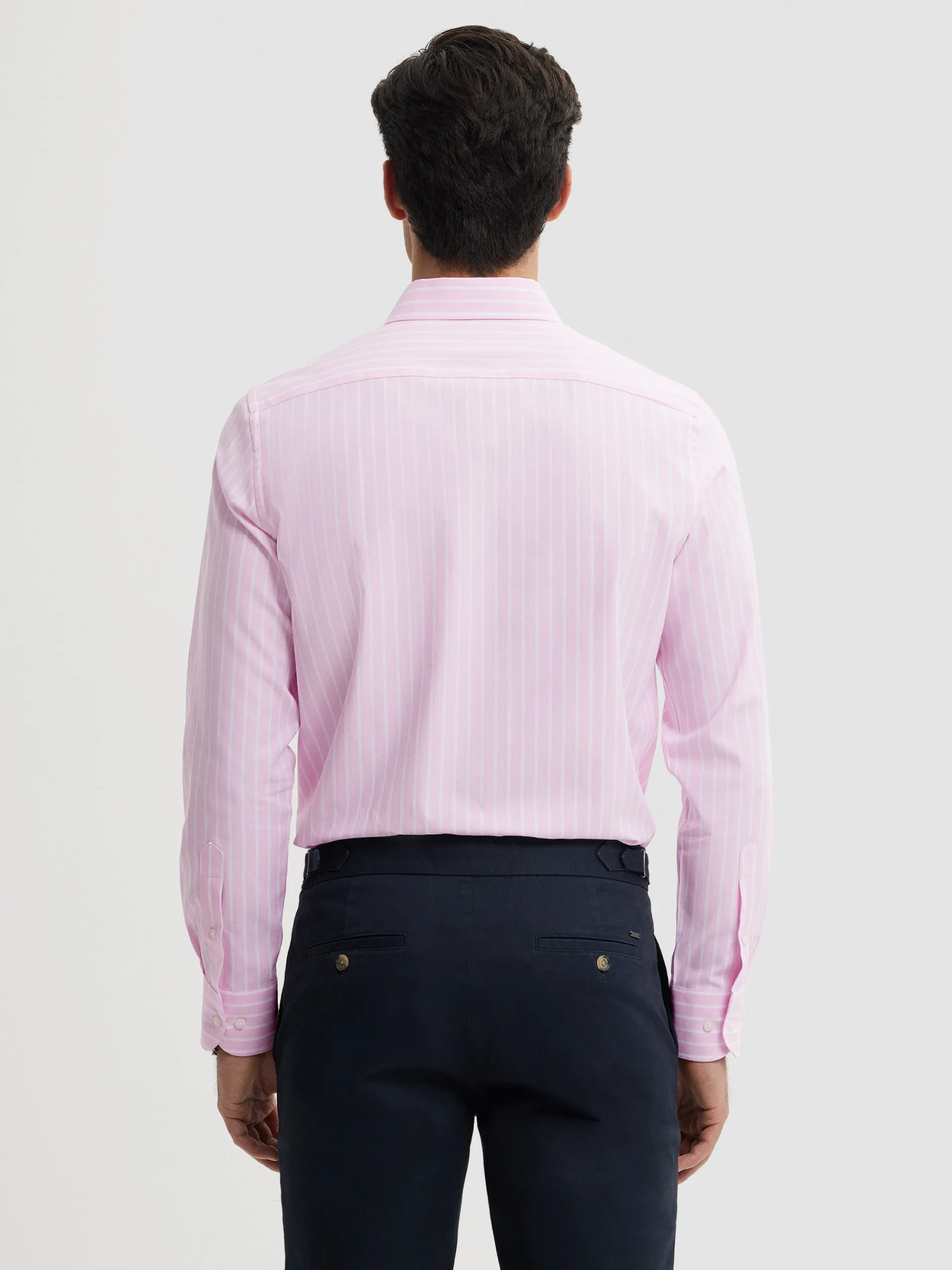 Casual-Alvaro Moreno CAMISA RAYAS DUTTON Rosa