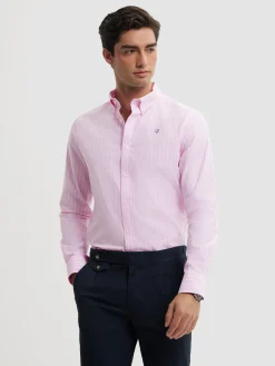 Casual-Alvaro Moreno CAMISA RAYAS DUTTON Rosa