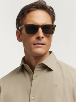 Casual-Alvaro Moreno CAMISA TWILL DYE Beige