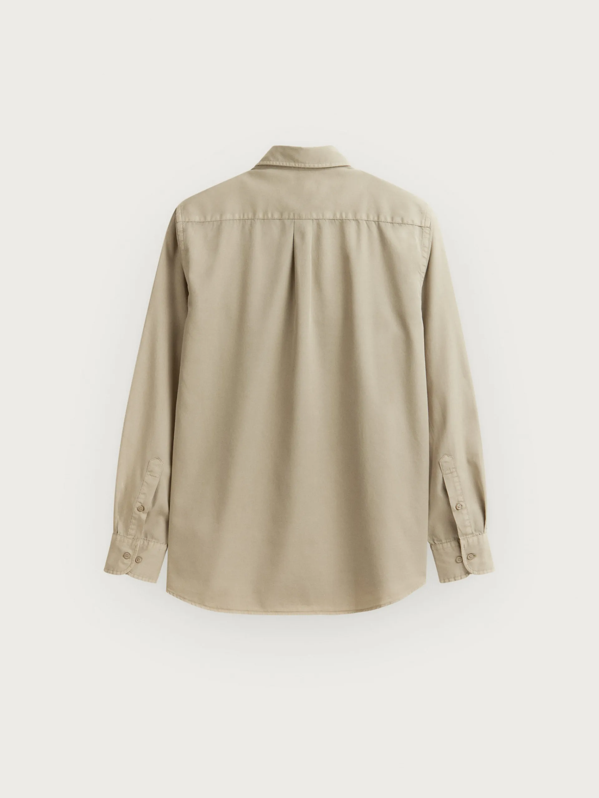 Casual-Alvaro Moreno CAMISA TWILL DYE Beige