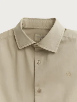 Casual-Alvaro Moreno CAMISA TWILL DYE Beige