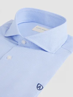 Camisas Vestir|Camisas Vestir-Alvaro Moreno CAMISA VESTIR PATA GALLO Azul