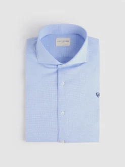 Camisas Vestir|Camisas Vestir-Alvaro Moreno CAMISA VESTIR PATA GALLO Azul