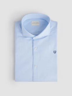 Camisas Vestir|Camisas Vestir-Alvaro Moreno CAMISA VESTIR RAYAS Celeste