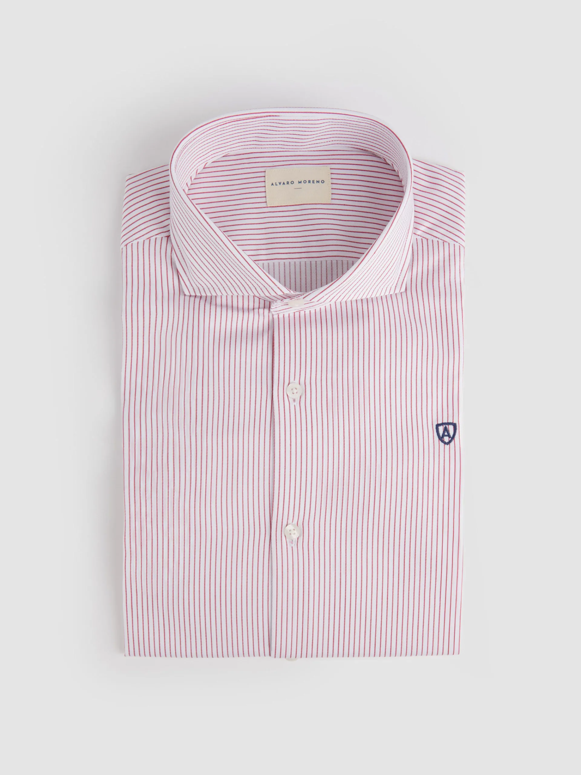 Camisas Vestir|Vestir-Alvaro Moreno CAMISA VESTIR RAYAS Rojo