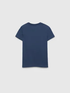 Camisetas-Alvaro Moreno CAMISETA BASIC KIDS Azul