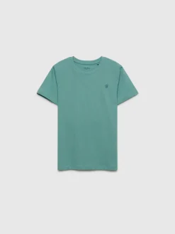 Camisetas-Alvaro Moreno CAMISETA BASIC KIDS Verde Agua