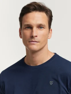 Camisetas-Alvaro Moreno CAMISETA BASICA Azul Marino