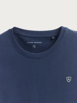 Camisetas-Alvaro Moreno CAMISETA BASICA Azul Marino