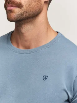 Camisetas-Alvaro Moreno CAMISETA BASICA Celeste