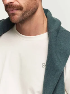 Camisetas-Alvaro Moreno CAMISETA BASICA Crudo