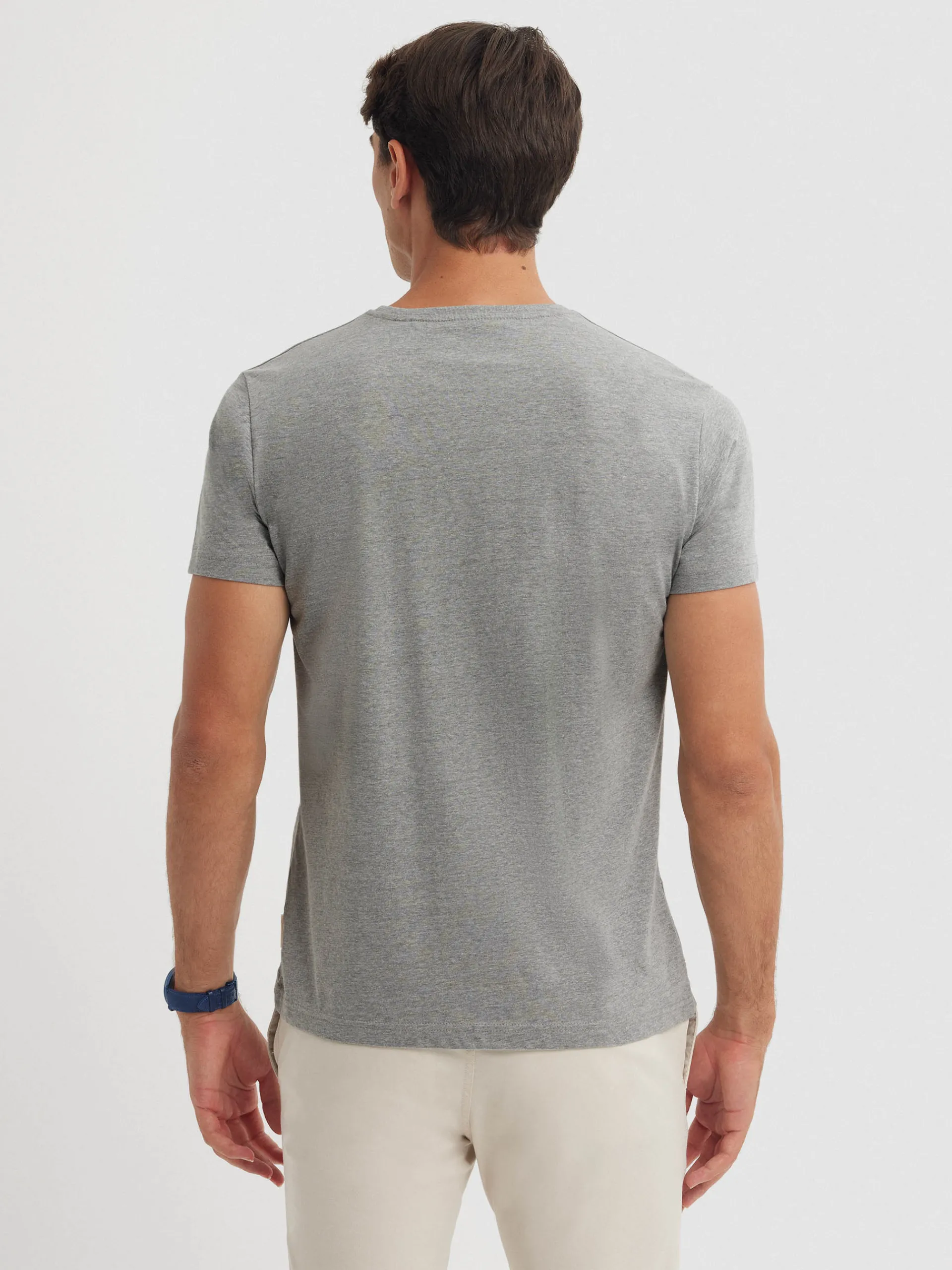 Camisetas-Alvaro Moreno CAMISETA BASICA Gris