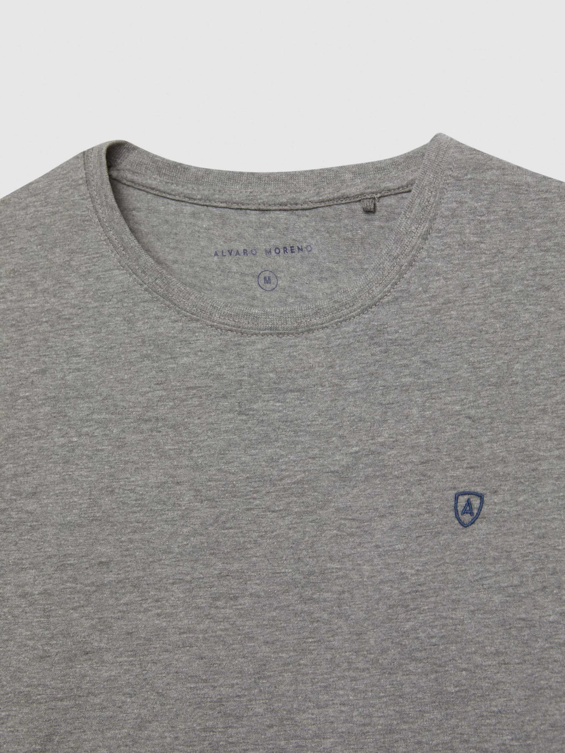 Camisetas-Alvaro Moreno CAMISETA BASICA Gris
