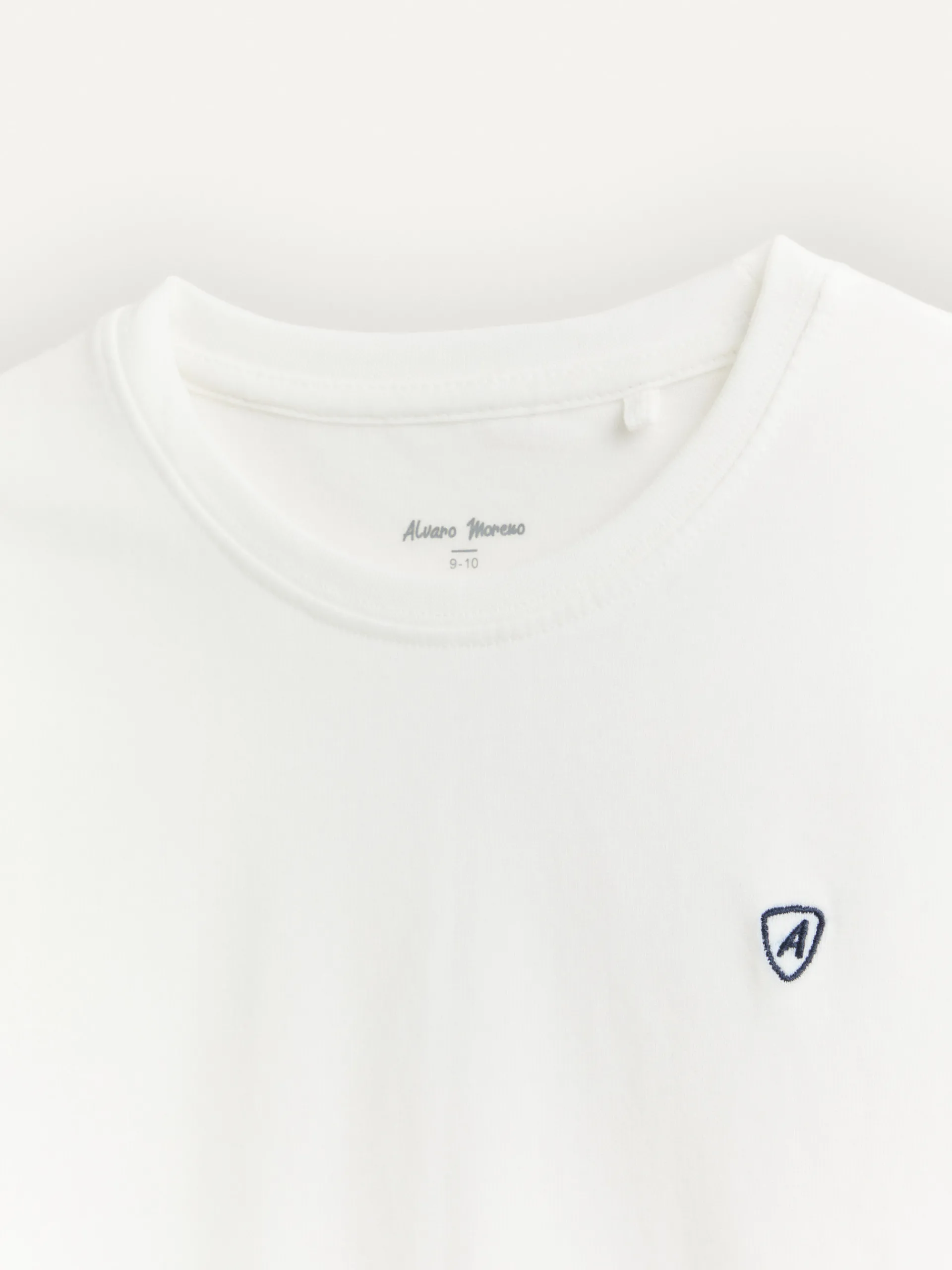 Camisetas-Alvaro Moreno CAMISETA BASICA KIDS Blanco