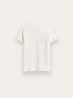 Camisetas-Alvaro Moreno CAMISETA BASICA KIDS Crudo