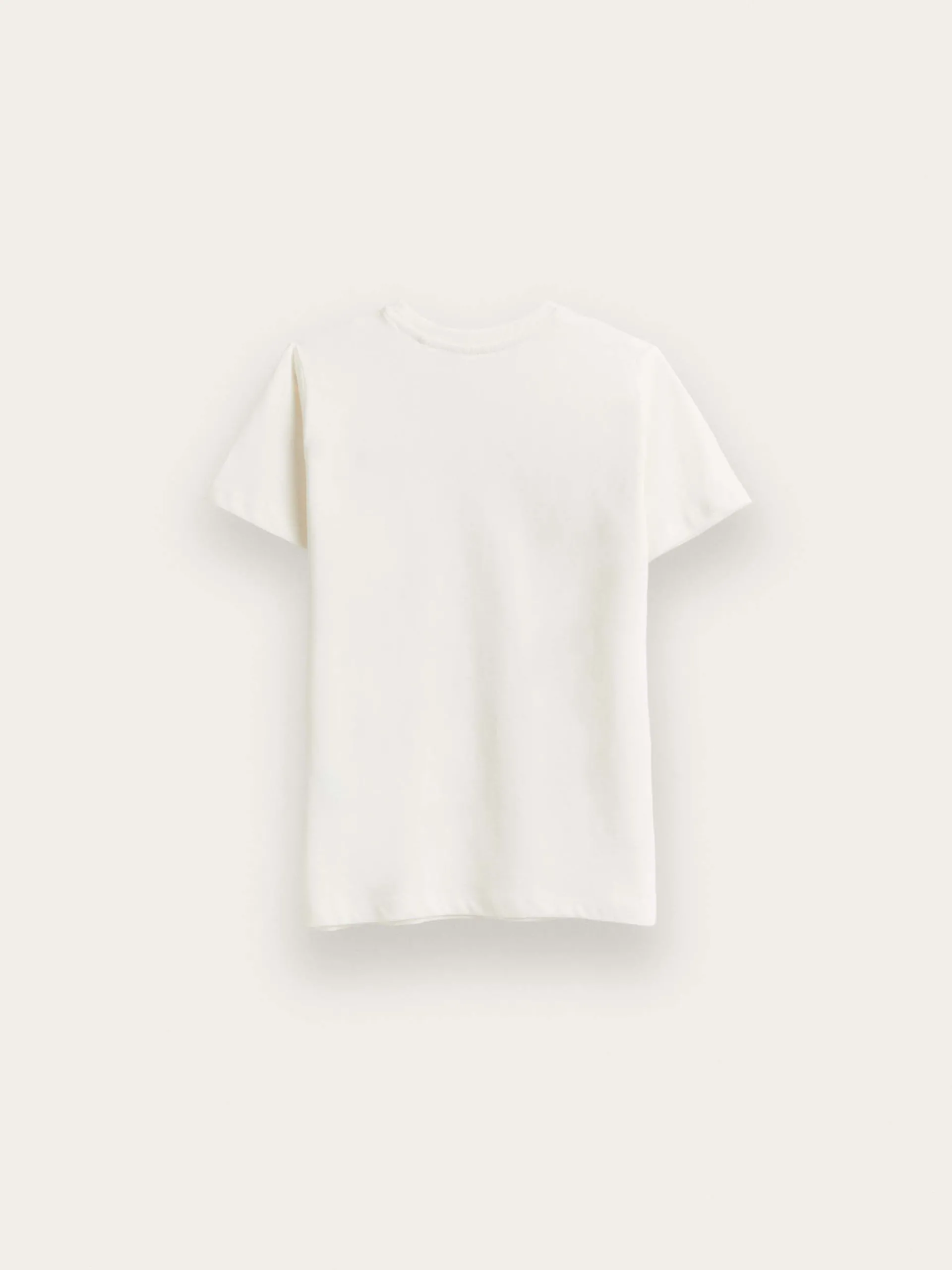 Camisetas-Alvaro Moreno CAMISETA BASICA KIDS Crudo