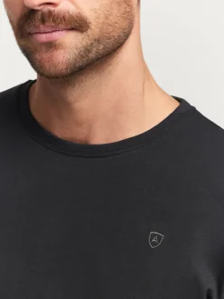 Camisetas-Alvaro Moreno CAMISETA BASICA Negro