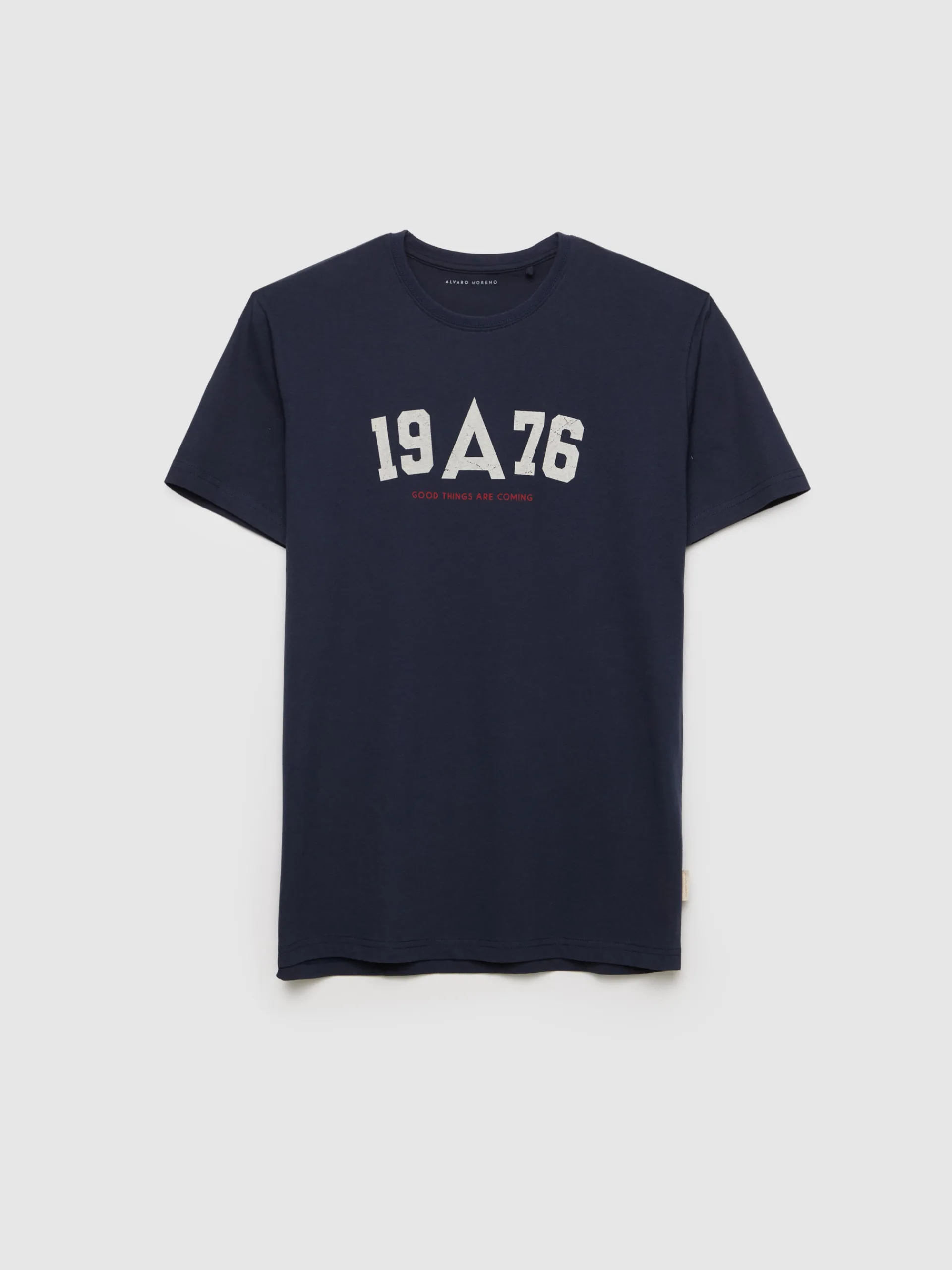 Camisetas-Alvaro Moreno CAMISETA COLLEGE Azul Marino