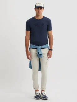 Camisetas-Alvaro Moreno CAMISETA FREEDOM Azul Marino