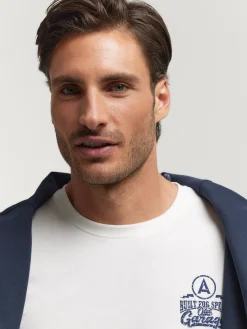 Teen|Camisetas-Alvaro Moreno CAMISETA GARAGE Blanco