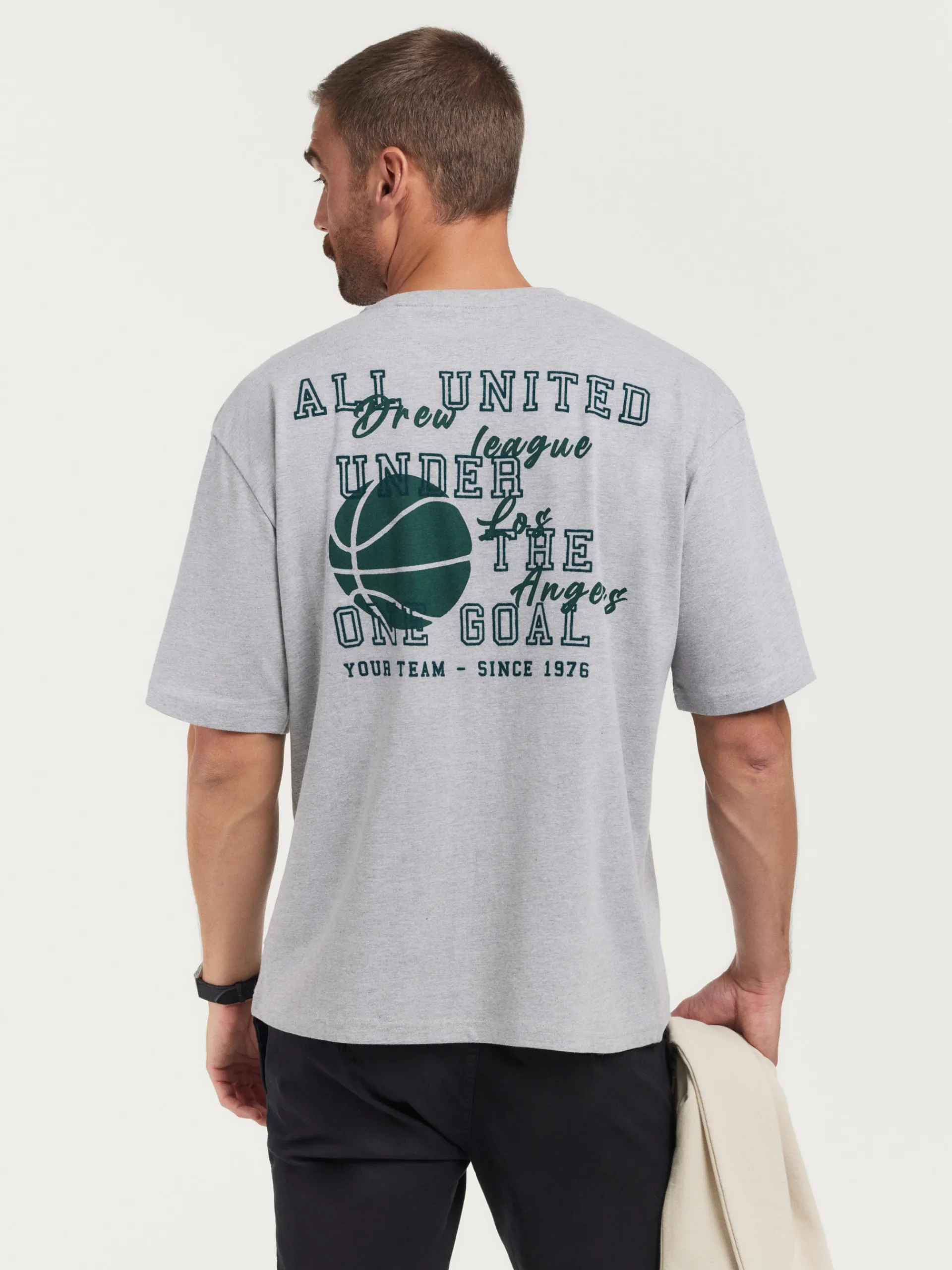 Camisetas-Alvaro Moreno CAMISETA GOAL Gris