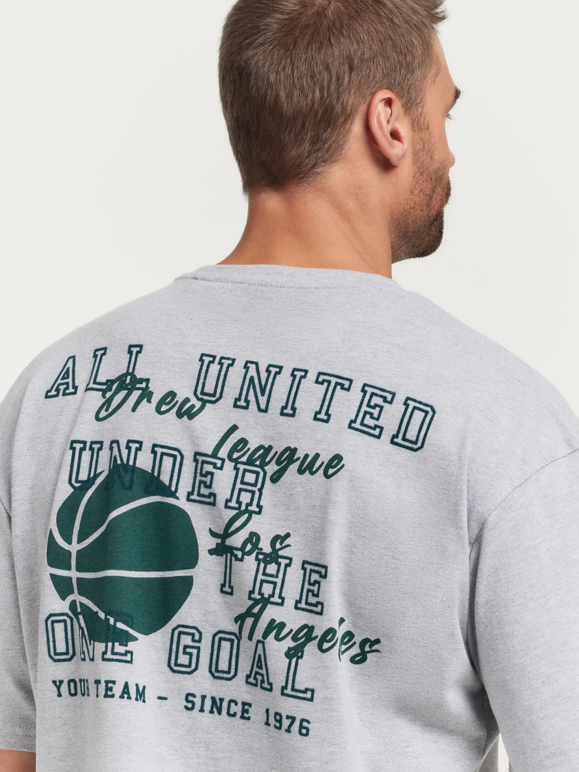 Camisetas-Alvaro Moreno CAMISETA GOAL Gris