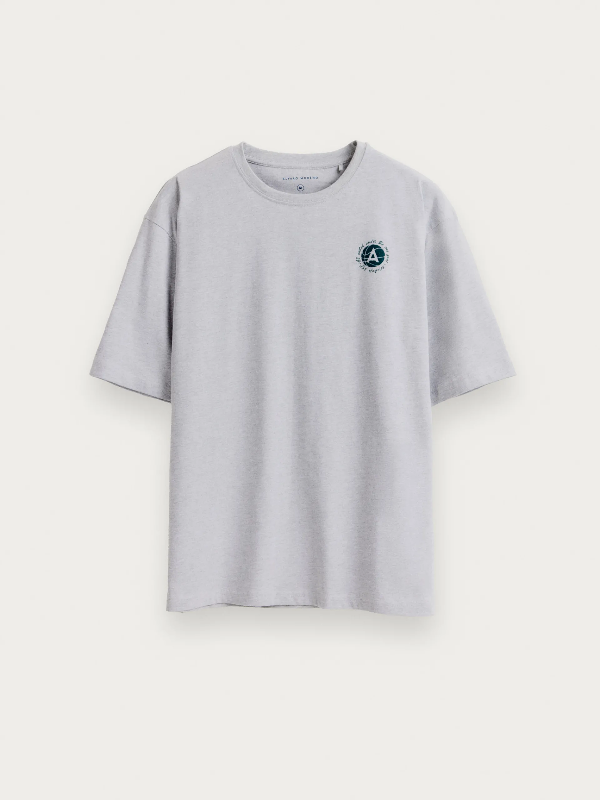 Camisetas-Alvaro Moreno CAMISETA GOAL Gris