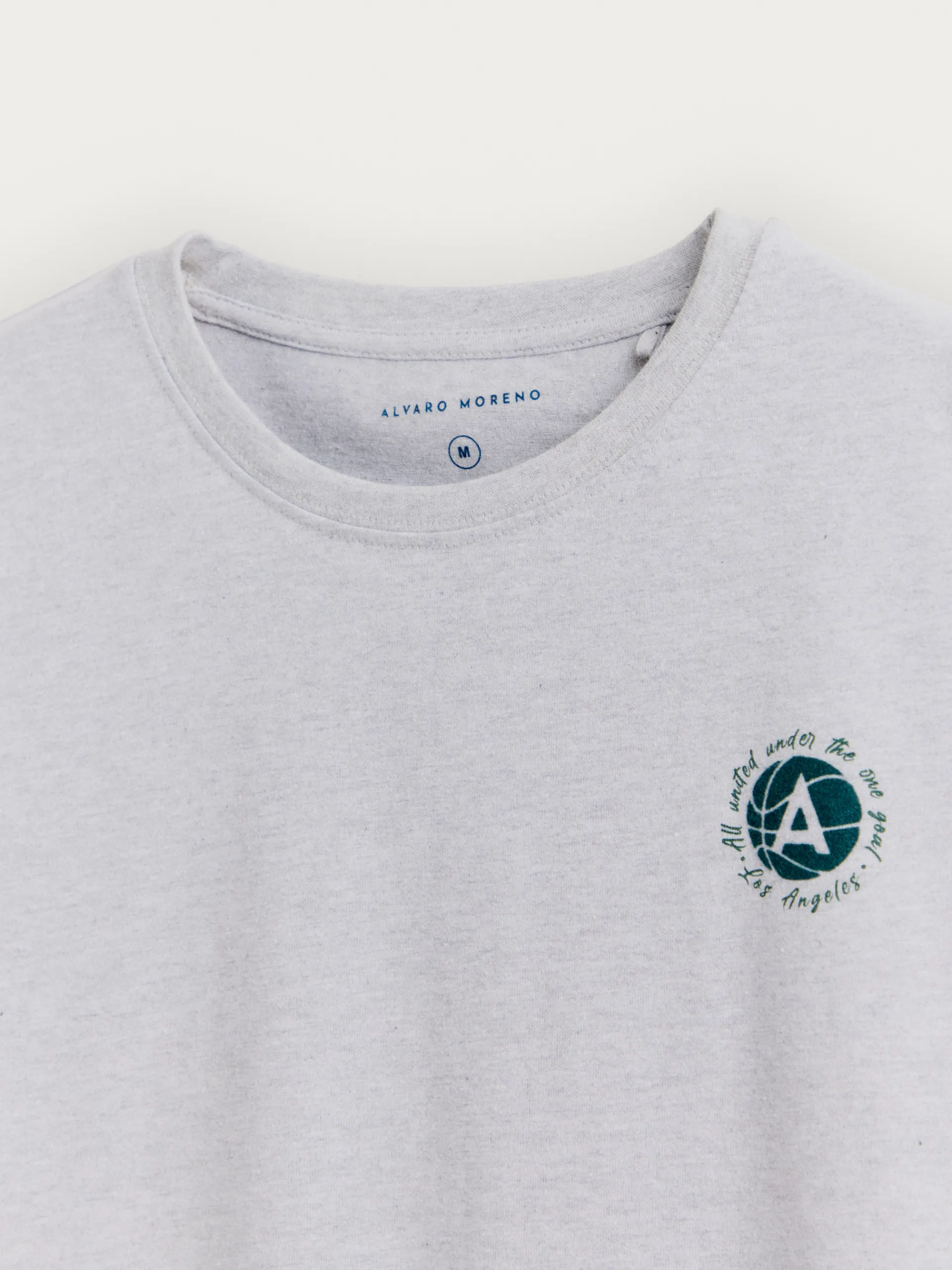 Camisetas-Alvaro Moreno CAMISETA GOAL Gris