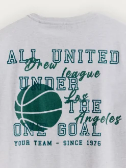 Camisetas-Alvaro Moreno CAMISETA GOAL Gris