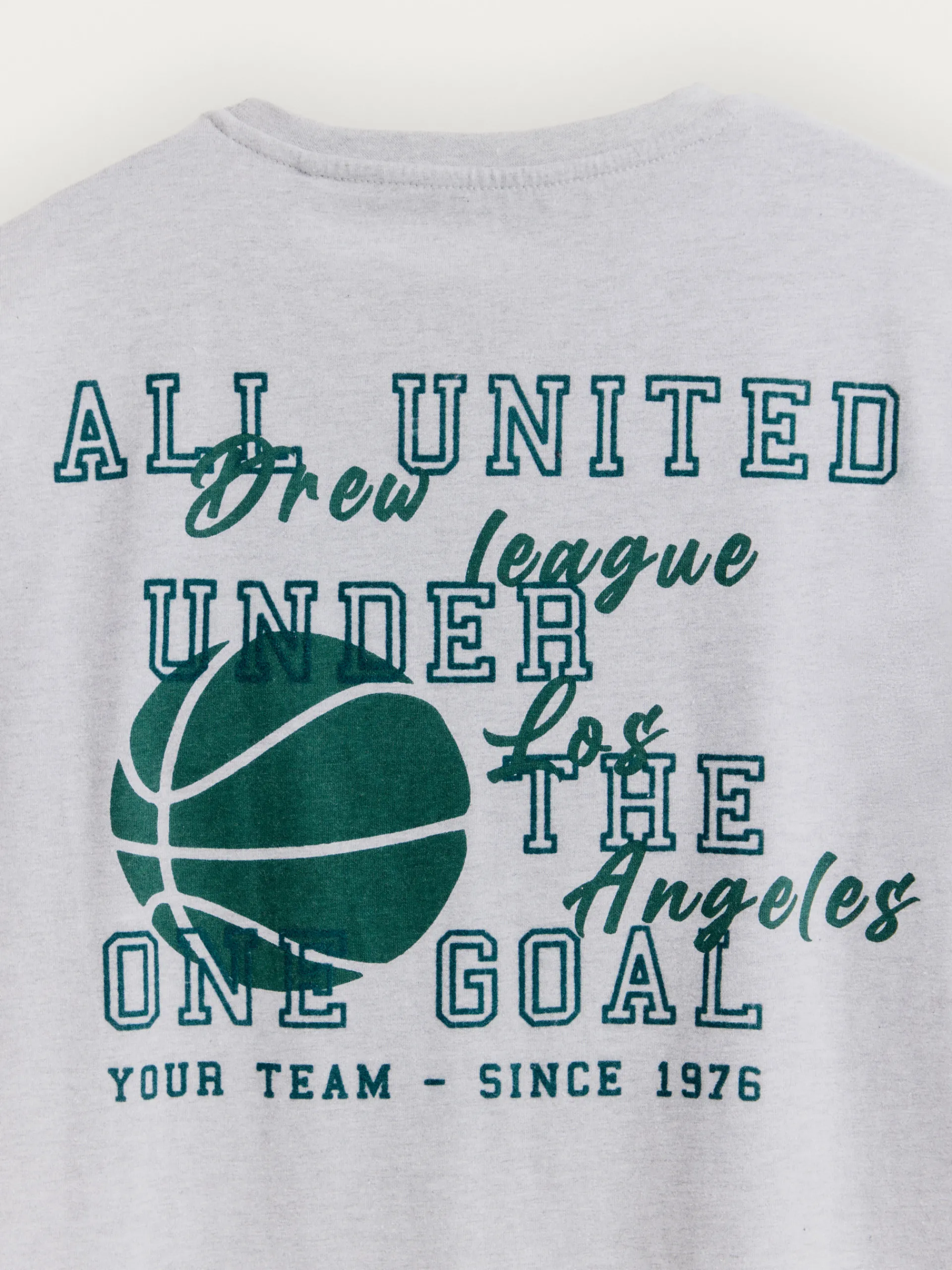 Camisetas-Alvaro Moreno CAMISETA GOAL Gris