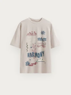 Teen|Camisetas-Alvaro Moreno CAMISETA HARMONY Beige