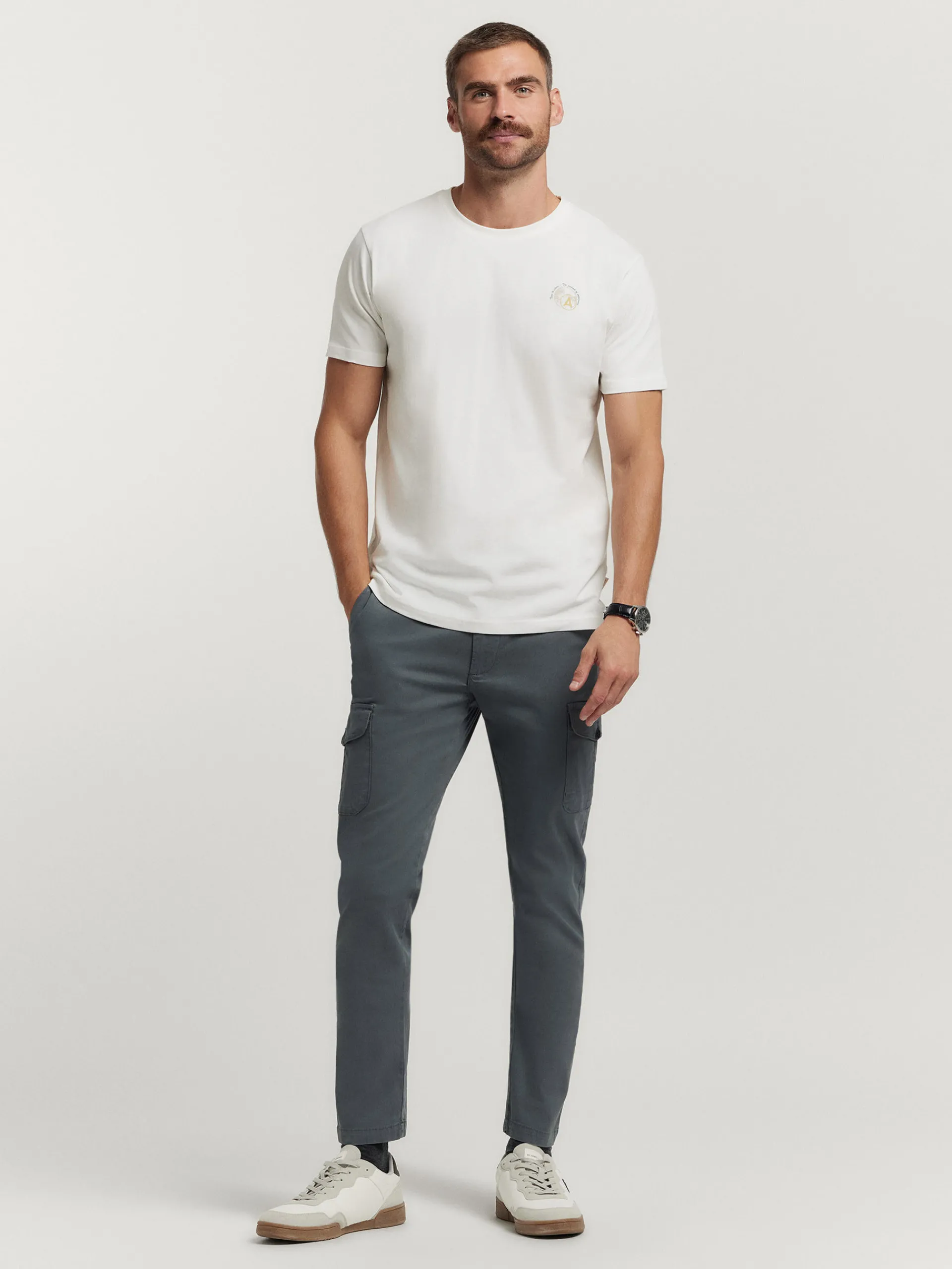 Camisetas-Alvaro Moreno CAMISETA LANDSCAPE Blanco