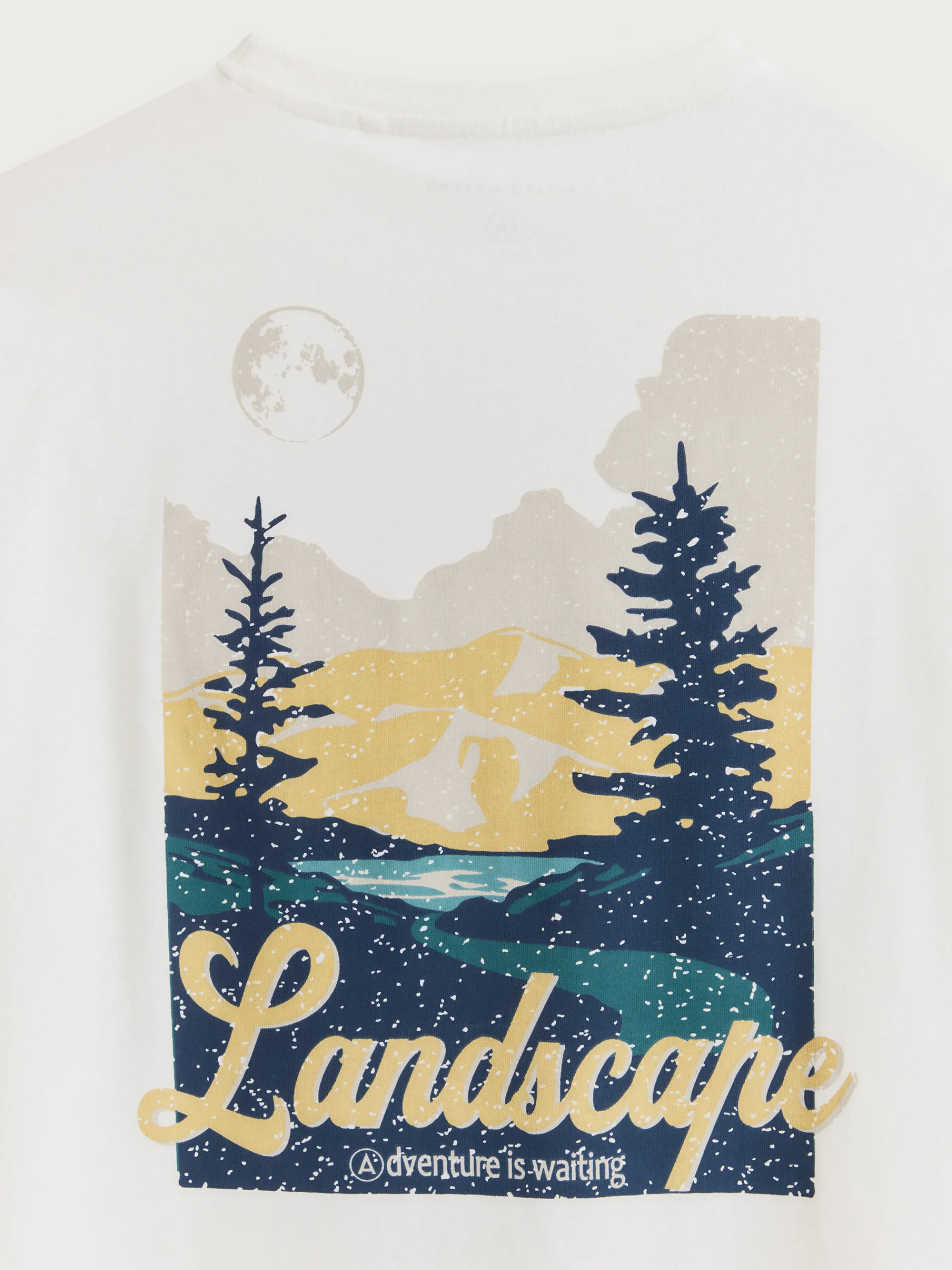 Camisetas-Alvaro Moreno CAMISETA LANDSCAPE Blanco