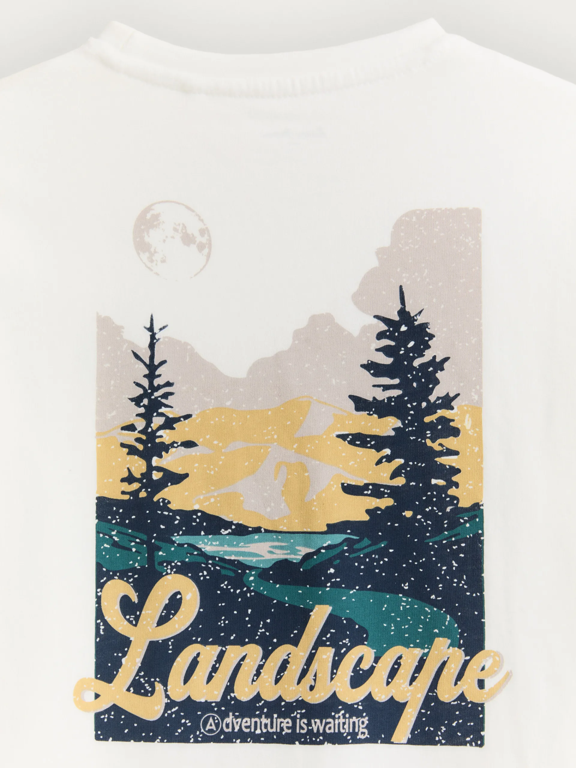 Camisetas-Alvaro Moreno CAMISETA LANDSCAPE KIDS Blanco