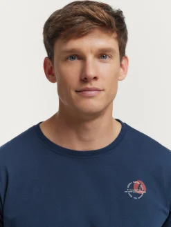 Camisetas-Alvaro Moreno CAMISETA LONG Azul Marino