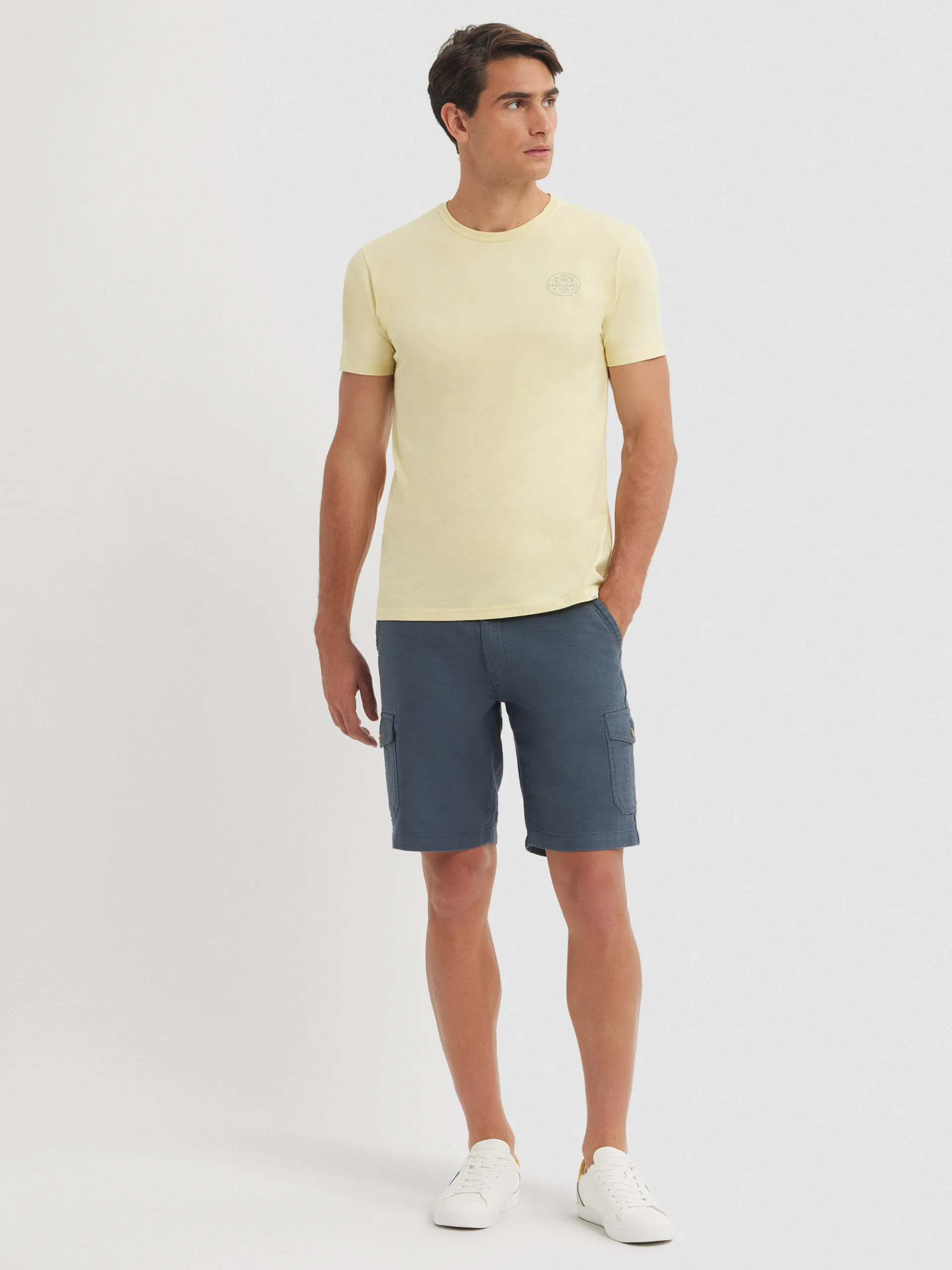 Camisetas-Alvaro Moreno CAMISETA LONGBOARD Amarillo