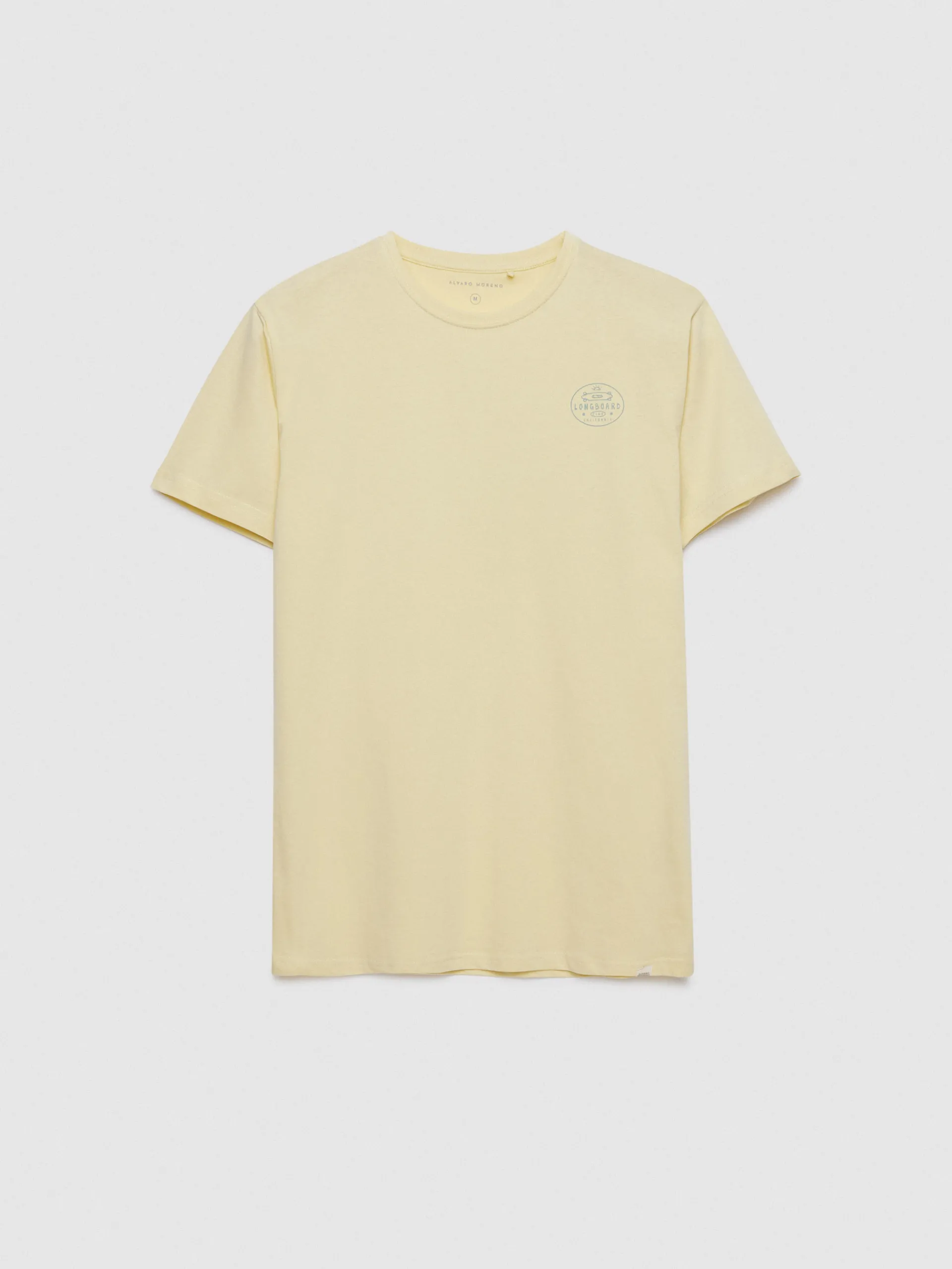 Camisetas-Alvaro Moreno CAMISETA LONGBOARD Amarillo
